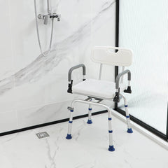 Adjustable Pivoting Swivel Shower Chair
