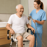 SpinSafe Pro Rotating Shower Throne