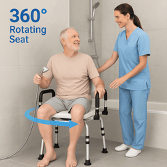 SafeSpin 360° Swivel Shower Chair