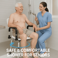EaseSpin 360° Pro Adjustable Swivel Shower Chair