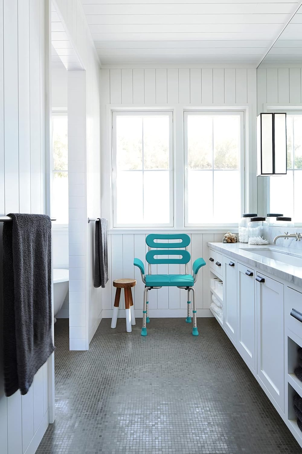 Blue Shower Chair