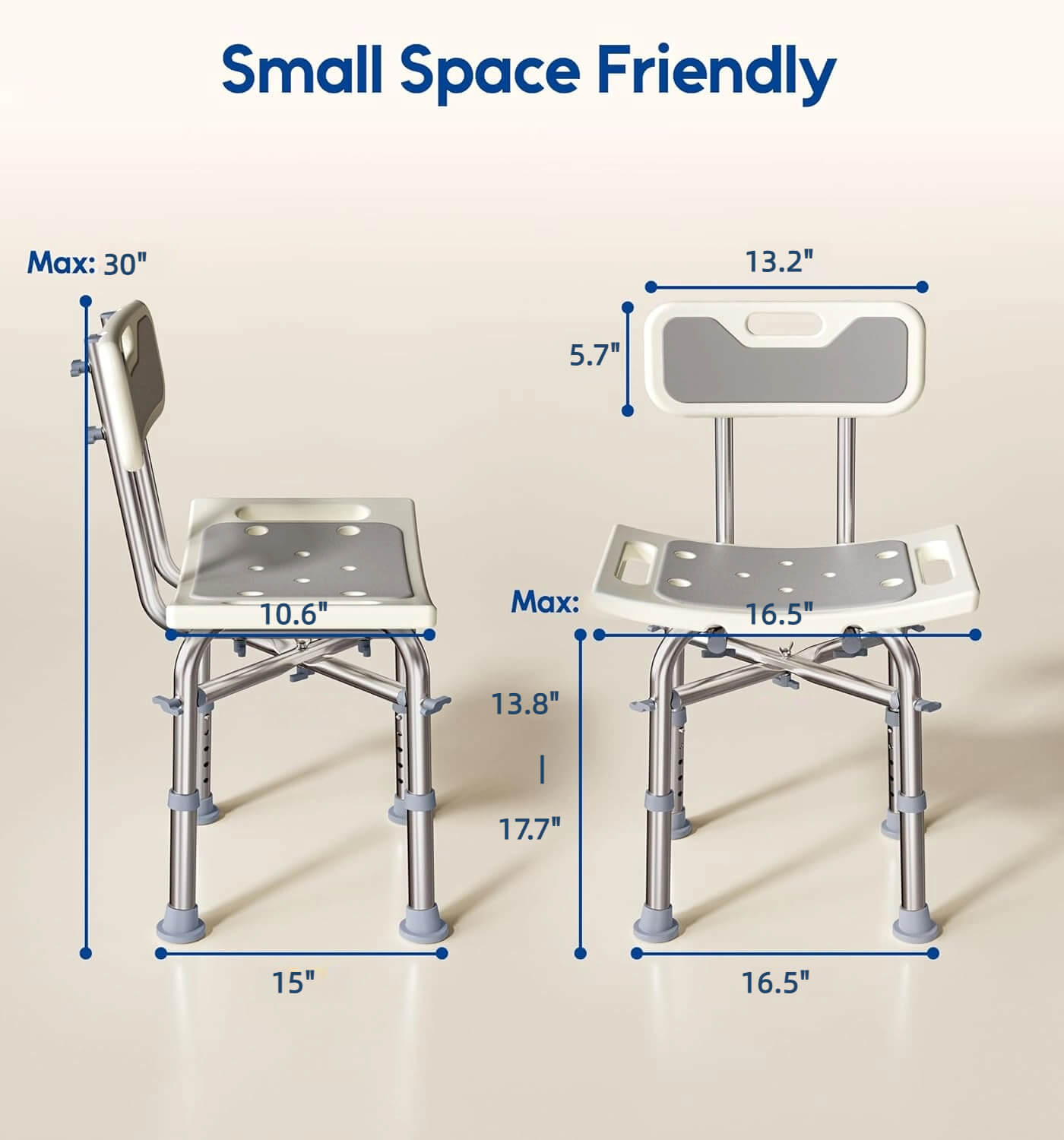 Shower Chair with Back