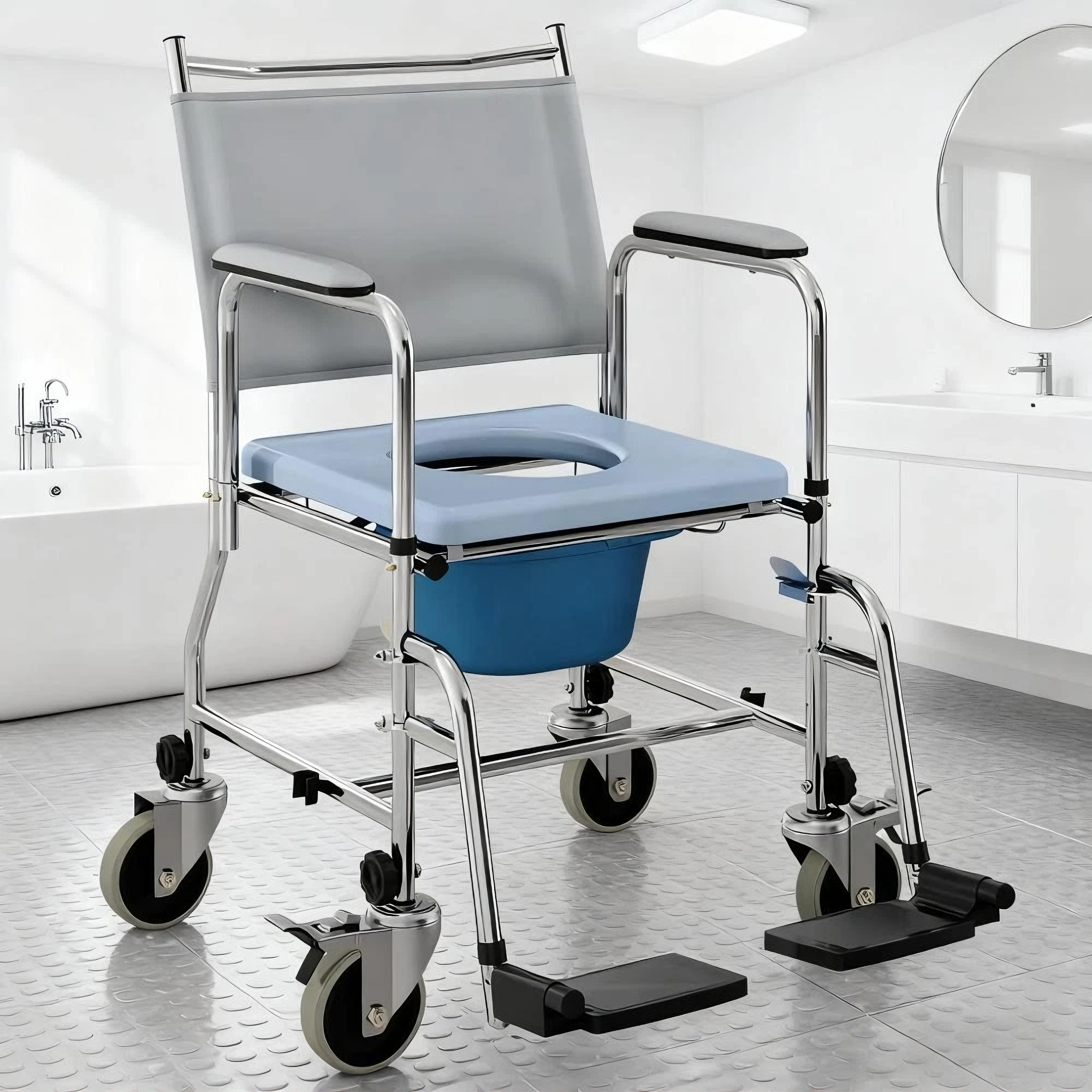 portable toilet chair