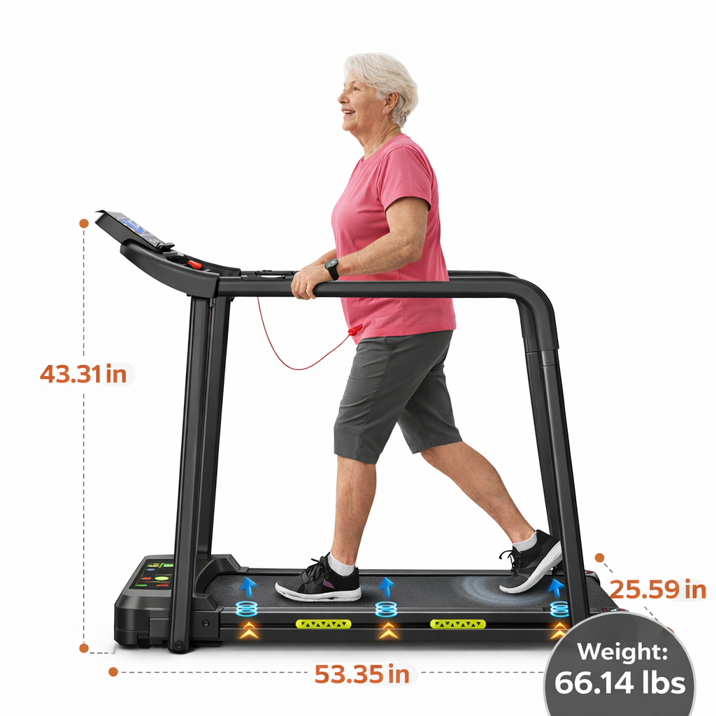 Portable Foldable Treadmill | Compact Walking Pad